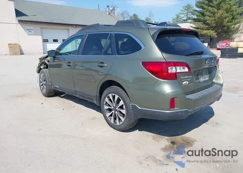 2017 Subaru Outback 2.5I Limited z USA, uszkodzony, nr VIN 4S4BSANC6H3299253